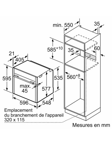 Four encastrable NEFF B54CR71N0