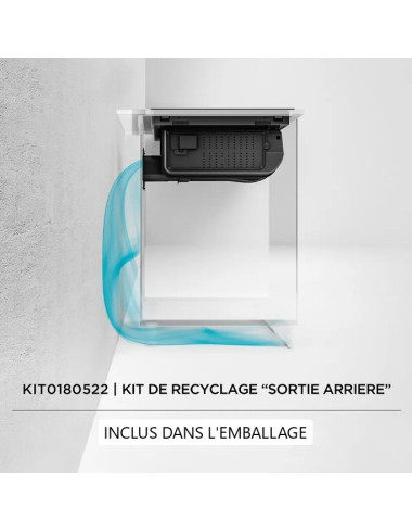 Plaque induction avec hotte intégrée ELICA NIKOLATESLA FIT+ BL/A/60