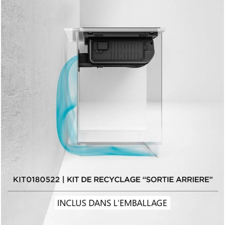 Plaque induction avec hotte intégrée ELICA NIKOLATESLA FIT+ BL/A/72