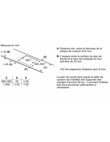 Plaque induction NEFF T56FHS1L0