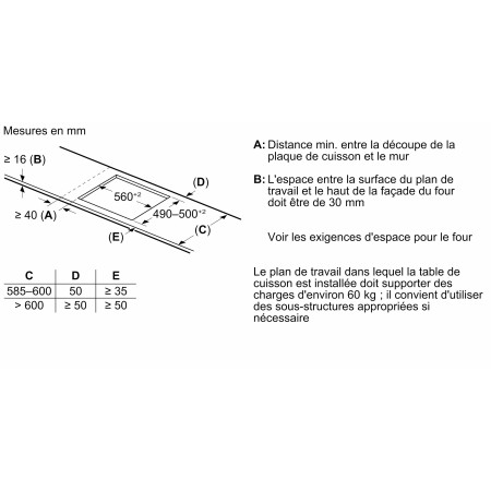 Plaque induction NEFF T56FHS1L0
