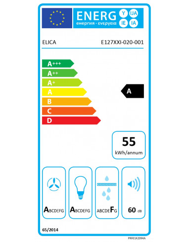 Hotte plafond ELICA CLOUD SEVEN IX/F/90