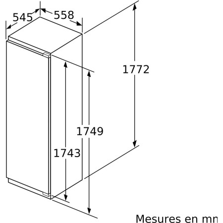Congélateur encastrable NEFF GI7813CE0