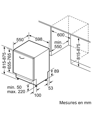 Lave vaisselle encastrable NEFF S175HVX07E