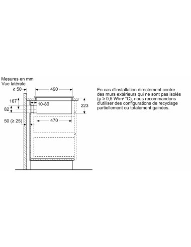 Plaque induction avec hotte intégrée BOSCH PVS611B16E