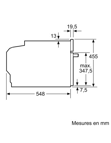Four compact encastrable SIEMENS CB774G1B1