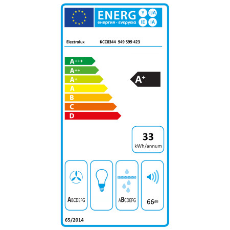 Plaque induction avec hotte intégrée ELECTROLUX KCC8344