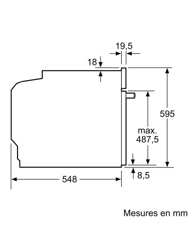 Four encastrable NEFF B5ACJ7AG3