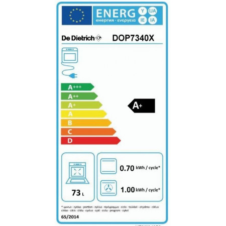 Four encastrable DE DIETRICH DOP7340X