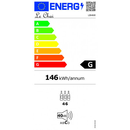 Cave à vin encastrable LE CHAI LB468
