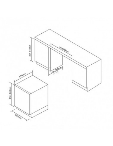 Cave à vin encastrable ROSIERES RWCB60/N